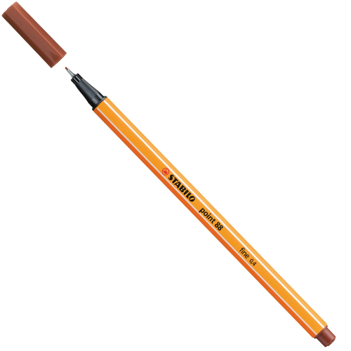 Fineliner Point 88 - tratto 0,4 mm - sanguigna 38 - Stabilo